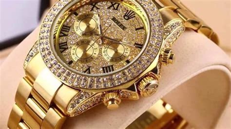 rolex 24k diamond watch|solid gold rolex price.